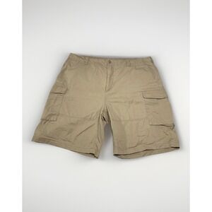 Polo Ralph Lauren Relaxed‎ Fit Shorts Mens Size 42 Beige Baggie Cargo Khakis
